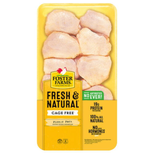 Foster Farms VP Pouch Chix Thighs