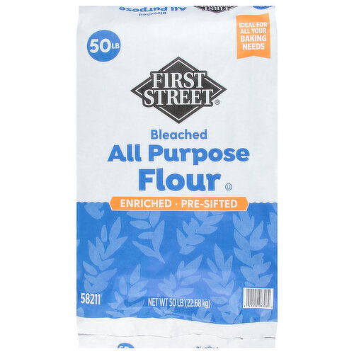 First Street Flour, All Purpose, Bleached