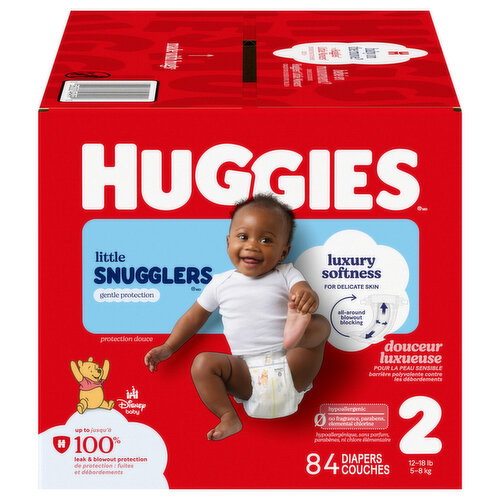 Huggies Disney Baby Size 2 Diapers (12-18 lbs (5-8 kg))