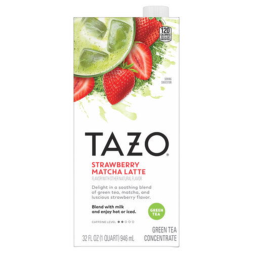 Tazo Strawberry Matcha Latte Green Tea Concentrate