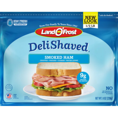 Land O'Frost DeliShaved Smoked Ham Image 1 of 7