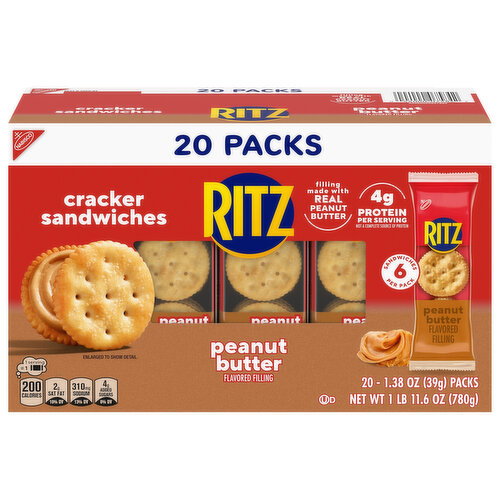 Ritz Peanut Butter Cracker Sandwiches Image 1 of 6