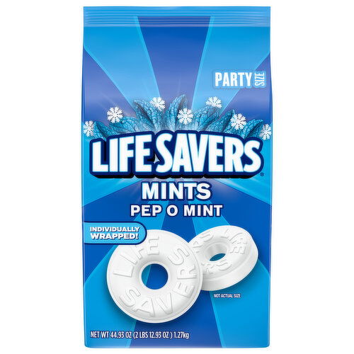 Life Savers Life Savers Mints, Pep O Mint, Party Size, 44.93 Ounce