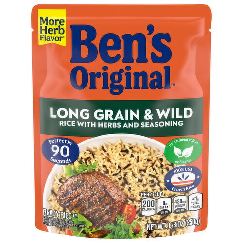 Ben's Original Rice, Long Grain & Wild Image 1 of 11