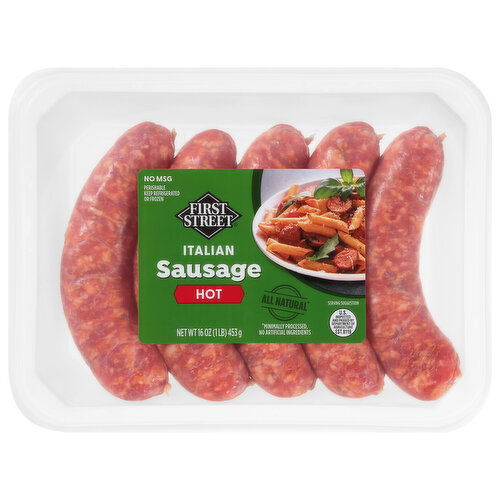 First Street Hot Italian Sausage