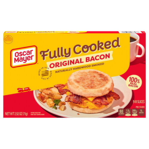 Oscar Mayer Fully Cooked Original Bacon