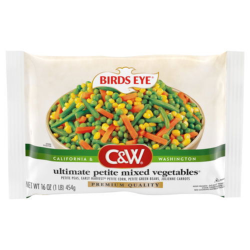 Birds Eye Mixed Vegetables, Ultimate Petite