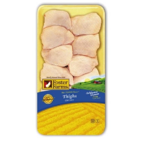 Foster Farms VP Pouch Chix Thighs