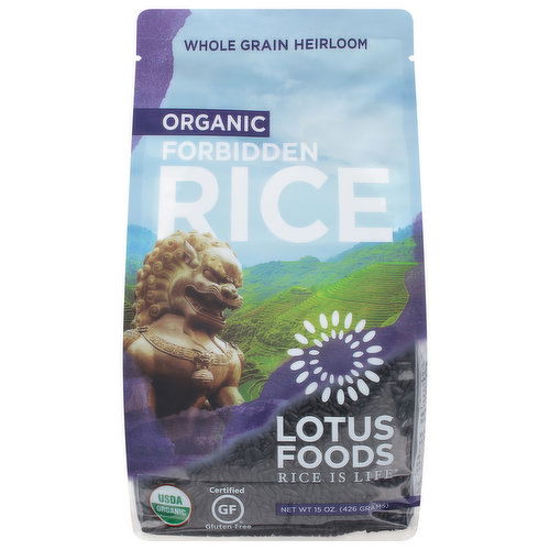 Lotus Foods Rice, Forbidden, Organic