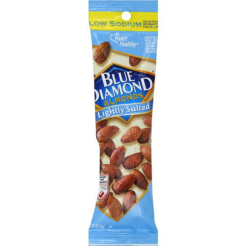 Blue Diamond Almonds, Low Sodium, Lightly Salted