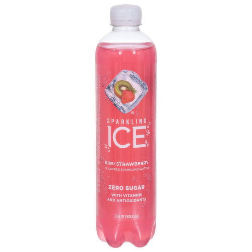 Ice Sparkling Water, Kiwi Strawberry, Zero Sugar