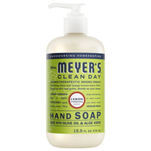 Mrs. Meyer's Lemon Verbena Hand Soap Image 1 of 3