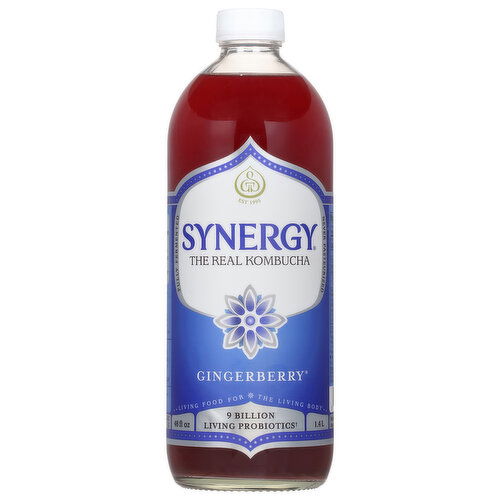 Synergy Kombucha, Gingerberry