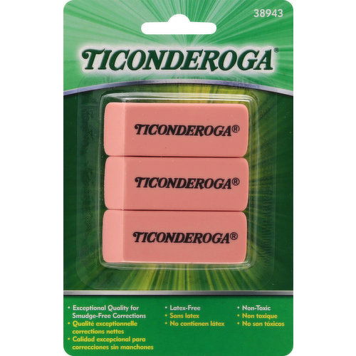 Ticonderoga Erasers