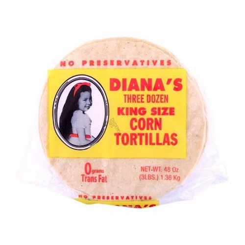 Dianas Corn Tortillas