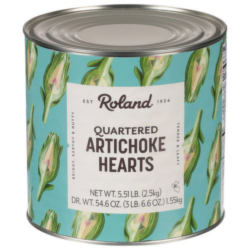 Roland Artichoke Hearts, Quartered