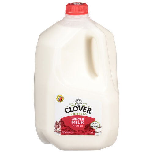 Clover Sonoma Whole Milk, Vitamin D