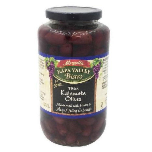 Mezzeta Napa Valley Cabernet Kalamata Olives