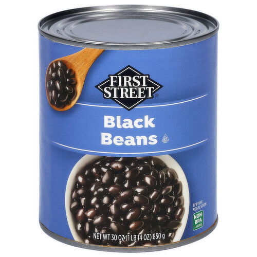 First Street Black Beans