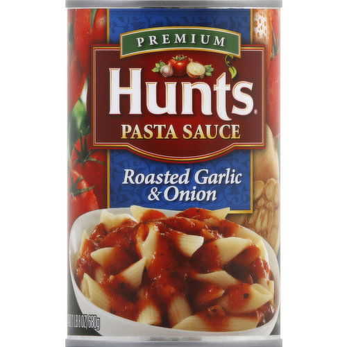 Hunt's Pasta Sauce, Roasted Garlic & Onion