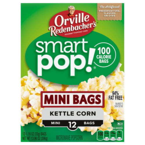 Orville Redenbacher's Popcorn, Mini Bags, Value Size