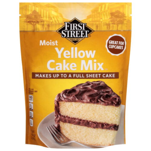 First Street ] Moist Yellow Cake Mix