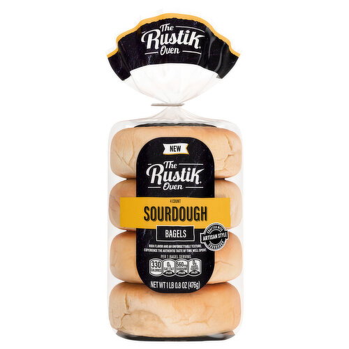 The Rustik Oven Artisan Style Sourdough Bagels