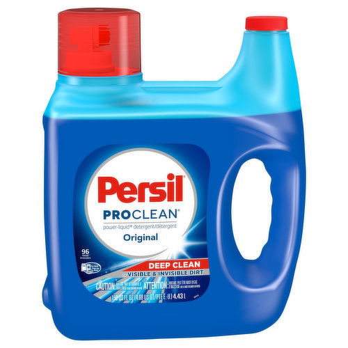 Persil Detergent, Power-Liquid, Original, Deep Clean