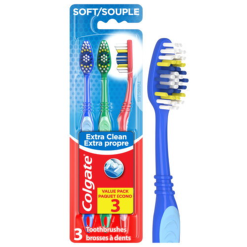 Colgate Adult Manual Full Head Toothbrush, Soft Image 1 of 10