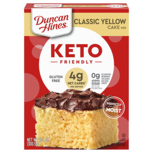 Duncan Hines Keto Friendly Classic Yellow Cake Mix