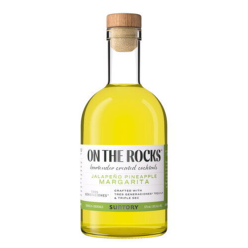 On The Rocks Tres Generaciones Jalapeño Pineapple Margarita