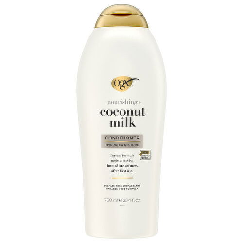 Ogx Conditioner, Nourishing + Coconut Milk