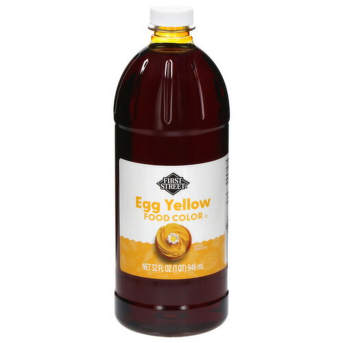 First Street Egg Yellow Food Color Image 1 of 5