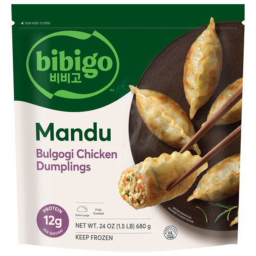 Bibigo Mandu Bulgogi Chicken Dumplings