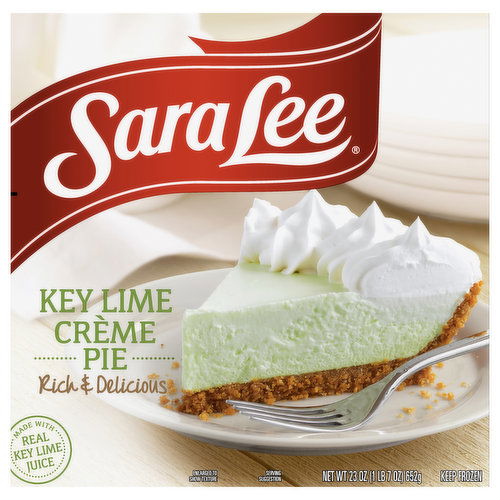 Sara Lee Pie, Key Lime Creme