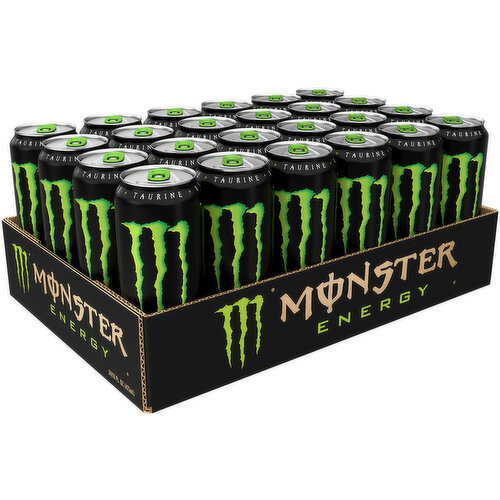 Monster Energy Monster Energy, Original, Energy Drink, 24 Pack - 16 Fl Oz