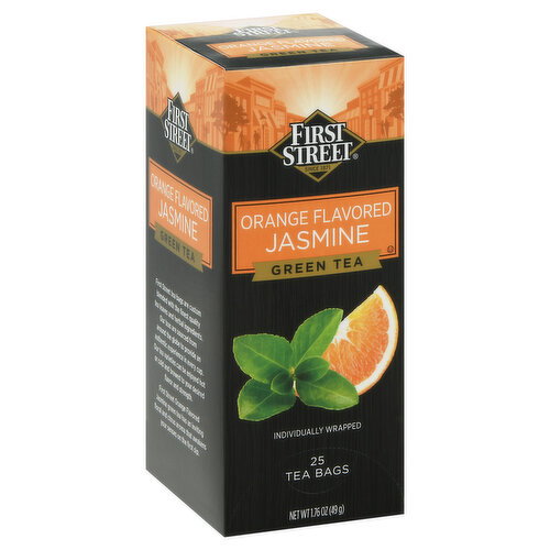 First Street Tea Bags Jasmine Green Tea Image 1 of 5