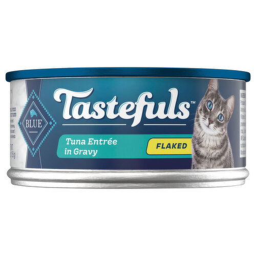 Blue Buffalo Natural Adult Flaked Tuna Entree in Gravy Food for Cats