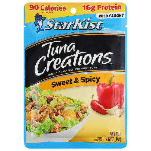 StarKist Wild Caught Lightly Seasoned Premium Sweet & Spicy Tuna Image 1 of 6