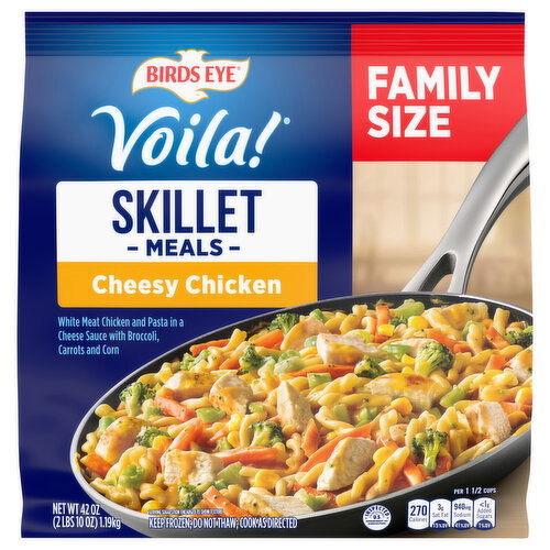 Birds Eye Cheesy Chicken Skillet Meals Family Size 