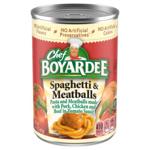 Chef Boyardee Spaghetti & Meatballs