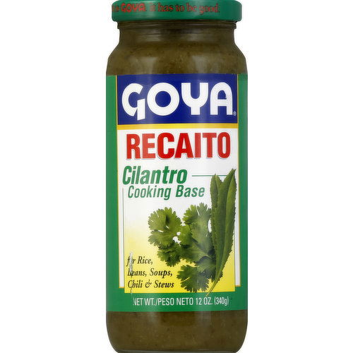 Goya Cooking Base, Culantro