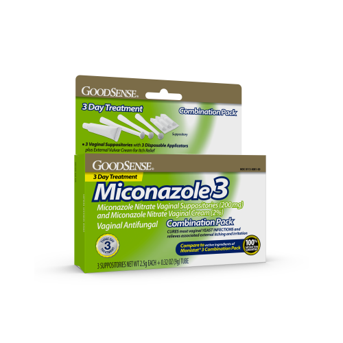 Goodsense Miconazole 3 Combo Treatment w App + Tube