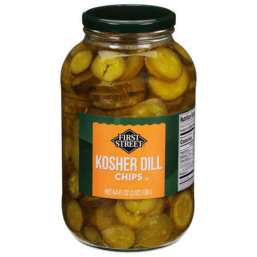 First Street Chips, Kosher Dill