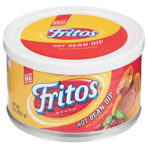Fritos Hot Bean Dip with Jalapeno Peppers