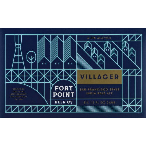 Fort Point Beer, India Pale Ale, Villager