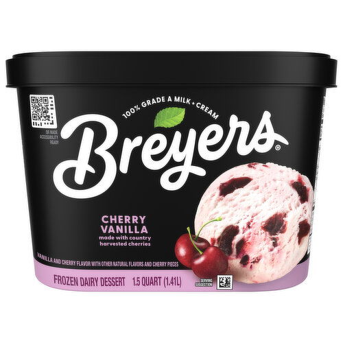 Breyers Cherry Vanilla Frozen Dairy Dessert