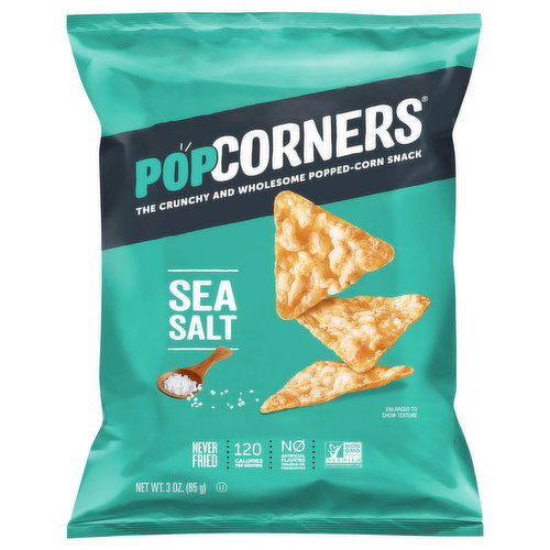 PopCorners Popped-Corn Snack, Sea Salt