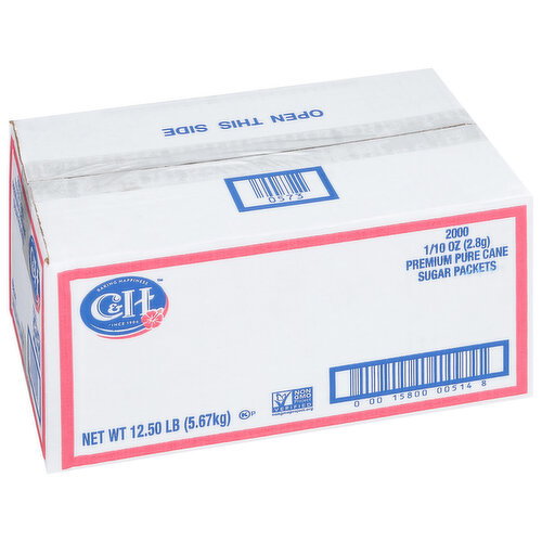 C&H Cane Sugar, Premium, Pure