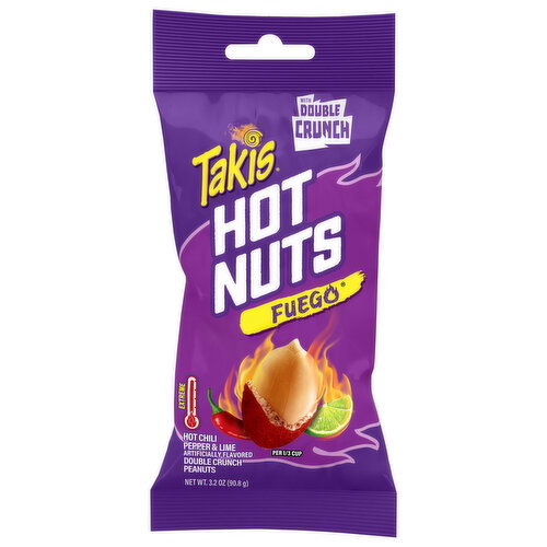 Takis Fuego Hot Nuts Snack Size